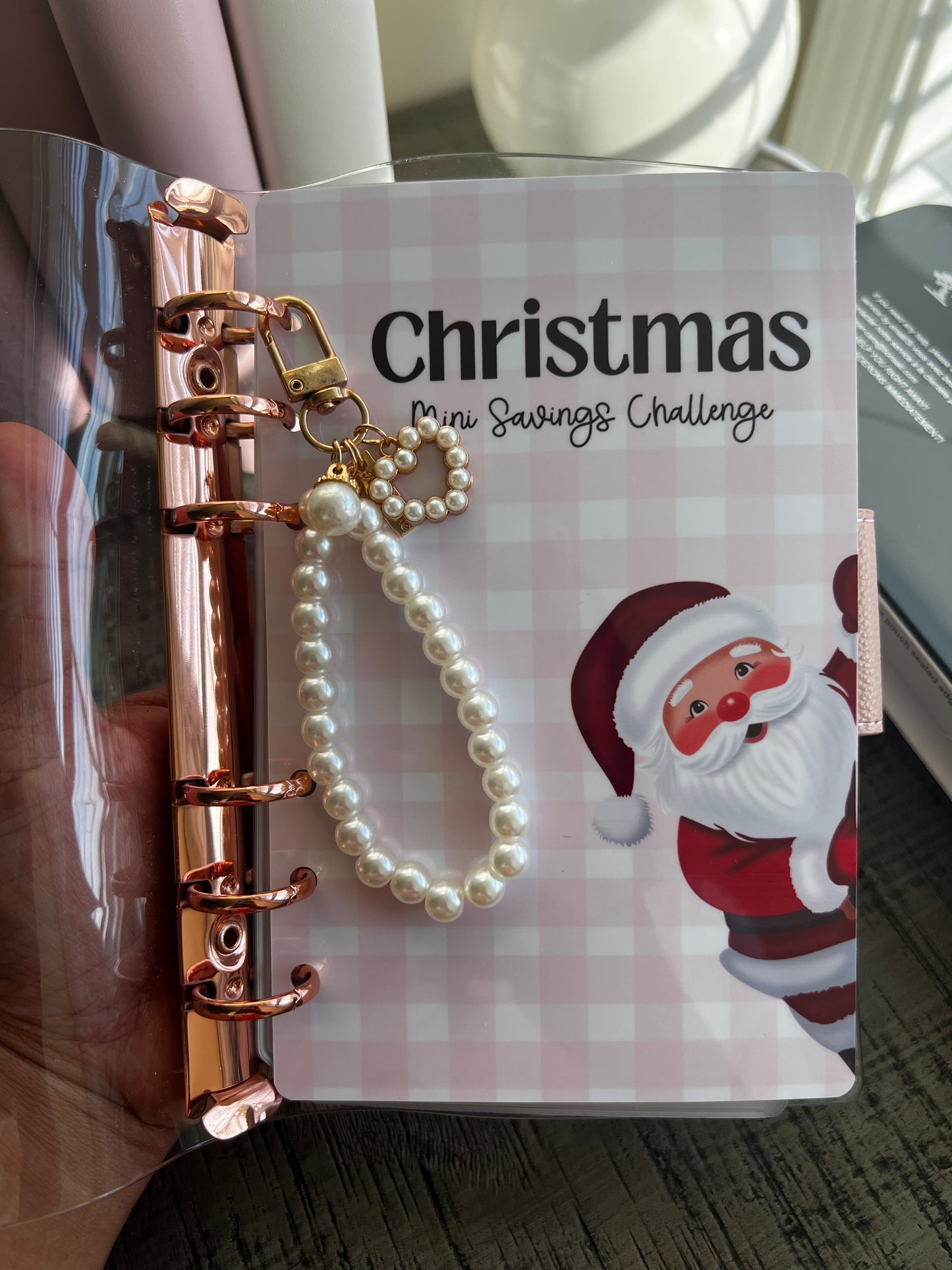 CHRISTMAS MINI SAVINGS CHALLENGE IN PINK