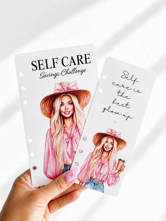 5 CATEGORIES - SELF CARE SAVINGS CHALLENGE