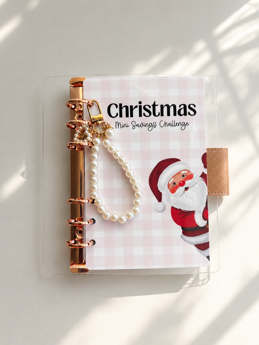 CHRISTMAS MINI SAVINGS CHALLENGE IN PINK