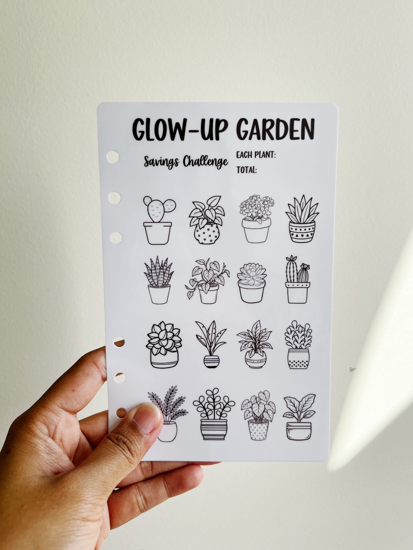 GLOW UP GARDEN TRACKER