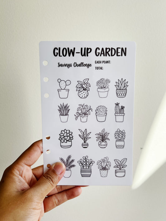 GLOW UP GARDEN TRACKER