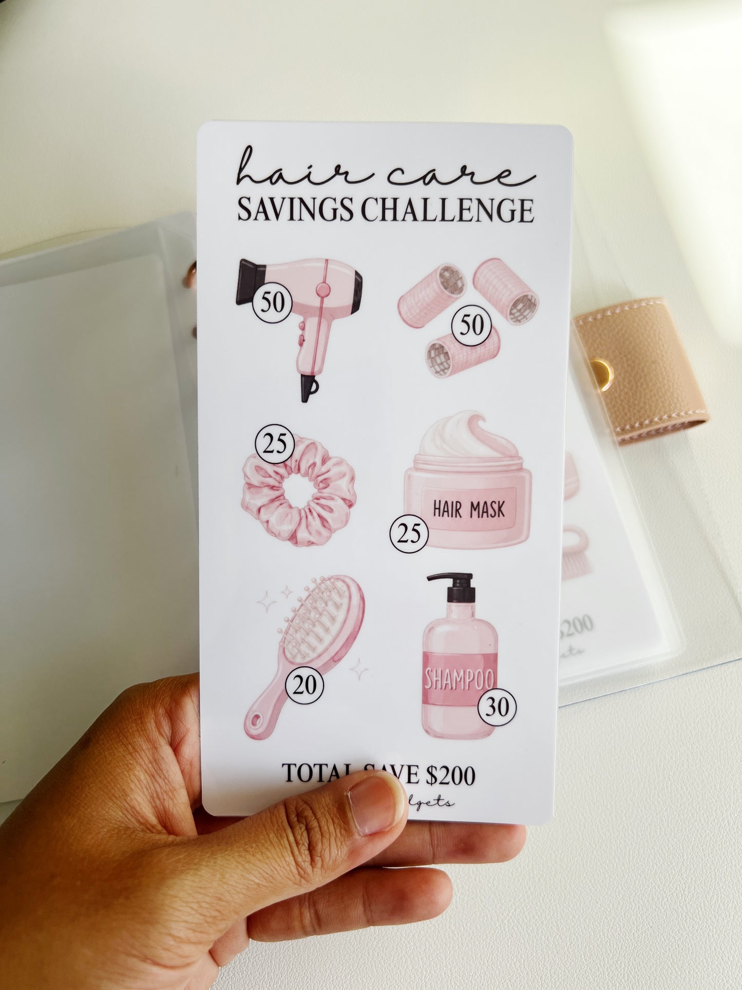 5 CATEGORIES - SELF CARE SAVINGS CHALLENGE